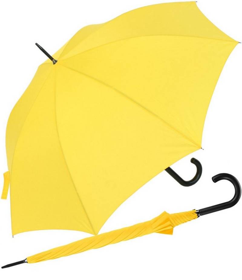 RS-Versand Stockregenschirm großer stabiler Regenschirm mit Auf-Automatik, für Damen und Herren in vielen modischen Farben von RS-Versand
