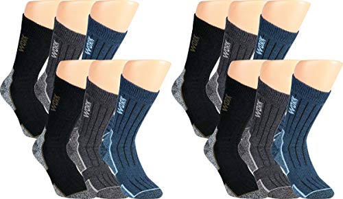 RS. Harmony | Arbeitsstrümpfe für Herren | Für die Arbeit Work | 12 Paar | schwarz, anthrazit, jeans | 39-42 von RS. Harmony
