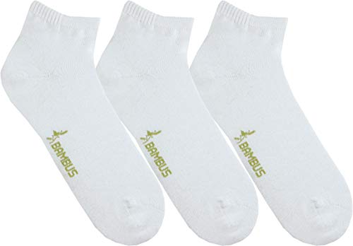 RS. Harmony | Kurzsocken | Bambus Super Weich Atmungsaktiv | 3 Paar | weiß | 43-46 von RS. Harmony