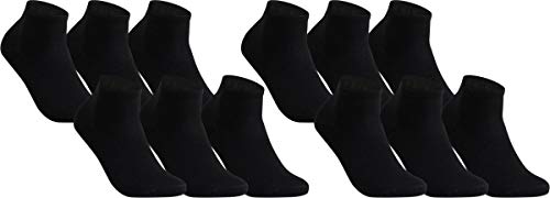 RS. Harmony | Kurzsocken für Herren | Viskose Bamboo Kurz XL | 12 Paar | schwarz | 47-50 von RS. Harmony