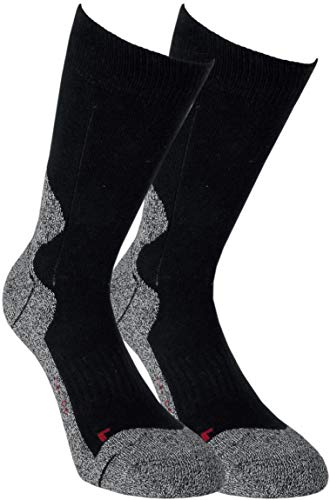 RS. Harmony | Outdoor-Funktionsstrümpfe | Mountain extrem aber bequem | 2 Paar | schwarz | 50-52 von RS. Harmony