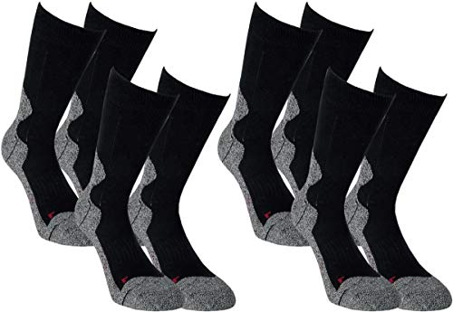 RS. Harmony | Outdoor-Funktionsstrümpfe | Mountain extrem aber bequem | 8 Paar | schwarz | 43-46 von RS. Harmony