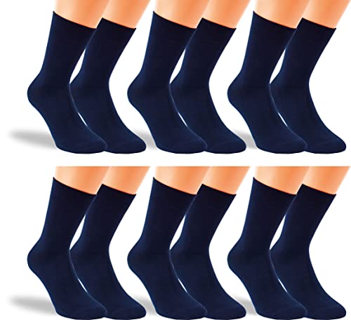 RS. Harmony Socken aus Bambus, der Alltags-Strumpf für Herren 31056 | 6 Paar | marine | 52-54 von RS. Harmony