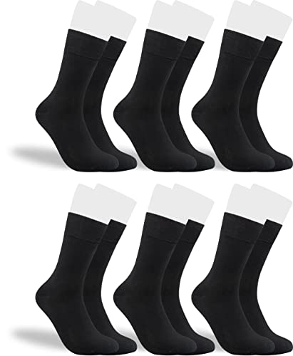 RS. Harmony Socken aus Bambus, der Alltags-Strumpf für Damen und Herren 43033 | 6 Paar | schwarz | 39-42 von RS. Harmony