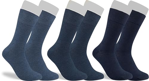 RS. Harmony Socken ohne Gummibund für Damen 13317 | 3 Paar | Jeanstöne | 35-38 von RS. Harmony