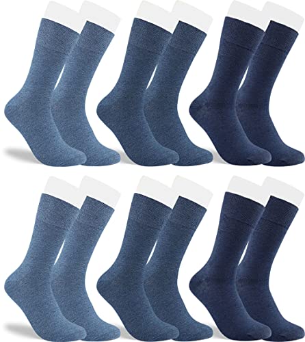 RS. Harmony Socken ohne Gummibund für Damen 31215 | 6 Paar | Jeanstöne | 43-46 von RS. Harmony