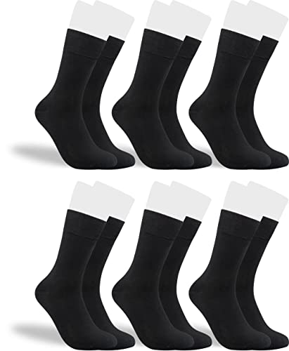 RS. Harmony Socken aus Bambus, der Alltags-Strumpf für Damen und Herren 43033 | 6 Paar | schwarz | 35-38 von RS. Harmony