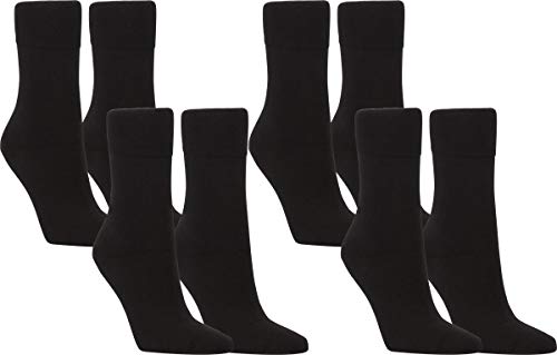 RS. Harmony | Socken und Strümpfe | Bio Baumwolle | 8 Paar | schwarz | 39-42 von RS. Harmony