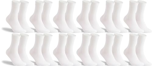 RS. Harmony Socken ohne Gummibund für Damen 13310 | 12 Paar | weiß | 35-38 von RS. Harmony