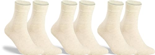 RS. Harmony Socken ohne Gummibund für Damen 13311 | 3 Paar | Natur-Melange | 35-38 RS. Harmony Socken ohne Gummibund für Damen 13311 | 3 Paar | Natur-Melange | 35-38 von RS. Harmony