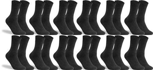 RS. Harmony Socken ohne Gummibund für Damen 13315 | 12 Paar | Anthrazit | 35-38 von RS. Harmony
