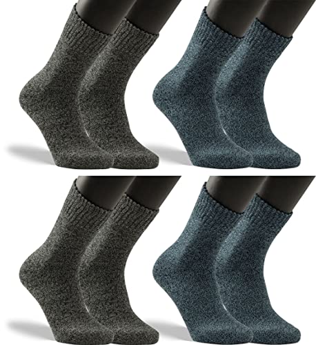 RS. Harmony | Socken | Baumwolle Extra Weich | 4 Paar | jeans, hellgrau | 47-50 von RS. Harmony