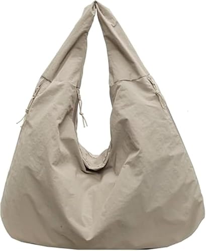 RSGMU Damen Taschen Slouchy Taschen für Frauen Slouchy Tote Bag Casual Cute Canvas Cord Tote Bag Y2k Zubehör, Khaki RSGMU Damen Taschen Slouchy Taschen für Frauen Slouchy Tote Bag Casual Cute Canvas Cord Tote Bag Y2k Zubehör, Khaki von RSGMU
