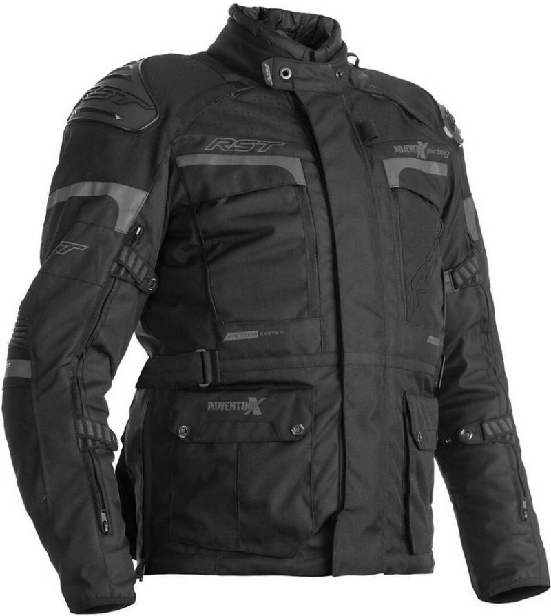 RST Motorradjacke Adventure-X Airbag Motorrad Textiljacke Airbag integriert,Rückenprotektor enthalten,wasserdicht von RST