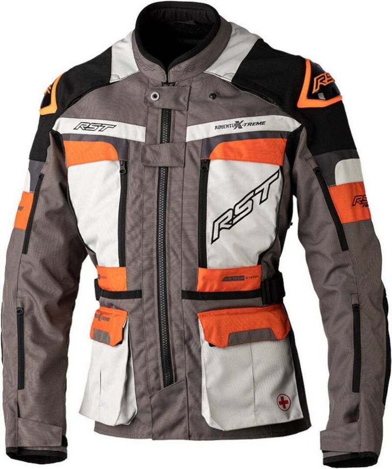 RST Motorradjacke Pro Series Adventure-Xtreme Motorrad Textiljacke reißverschluss von RST