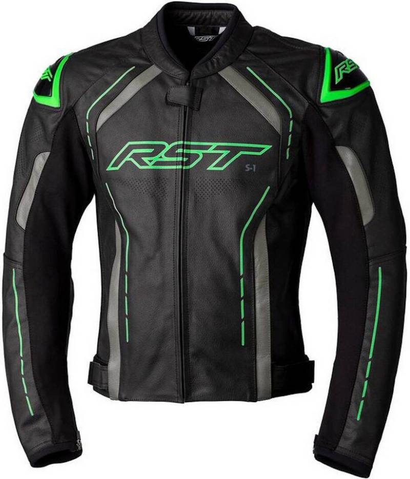 RST Motorradjacke S1 Motorrad Lederjacke perforiert,herausnehmbare Membrane von RST