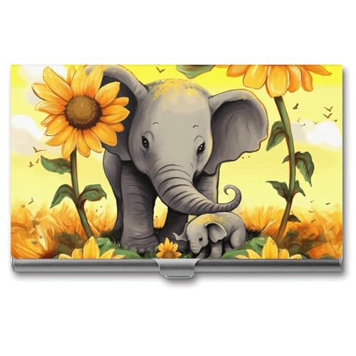 RTFGHJS View of Fantasy River Mushroom Visitenkartenhalter Metall Slim Namenskartenetui Tasche Kartenhalter für Frauen oder Männer Namenskarten Booklet für Profis, Führungskräfte, Mutter und Baby von RTFGHJS