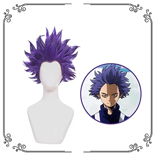Wig for Matching Clothes Dressing Up Masquerade Is Worried About People Making Mixed Purple Big Back Cosplay Wig von RTGFS