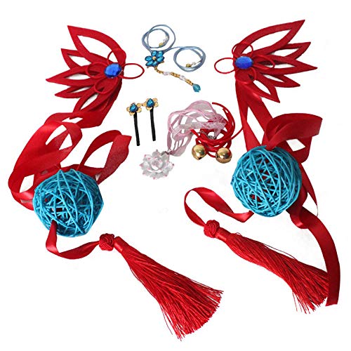 Wig for Matching Clothes Dressing Up Masquerade Luo Tianyi Recalls Red Lotus Cos Headwear Recalling Red Lotus Cos Luo Tianyi Recalls Red Lotus Headwear von RTGFS