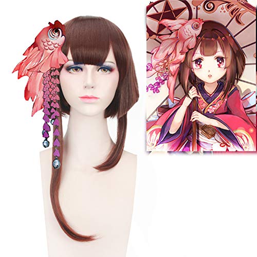 Wig for Matching Clothes Dressing Up Masquerade Onmyoji Kagura Netease Onmyoji Mobile Game Style Gradient Cos Wig Product von RTGFS