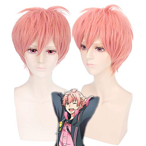 Wig for Props Matching Performance Modeling ツキウタ. Moon Song. February Kisaragi Love Cosplay Wig 669 von RTGFS
