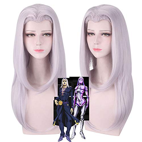 Wig for Props Matching Performance Modeling Cos Wig Jojo'S Bizarre Adventure Wind Leo Apache von RTGFS
