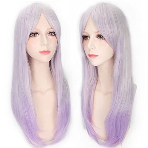Wig for Props Matching Performance Modeling Cos Wig Lolita Wig Universal Long Curly Straight Short Hair Multi Color:Pl-207 von RTGFS
