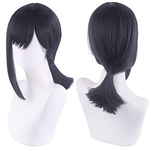 Wig for Props Matching Performance Modeling Cosplay Fake Power Saw Man Chain Saw Man Dongshan Red Yin And Yang Temple Pony Tail Wig for Props Matching Performance Modeling Cosplay Fake Power Saw Man Chain Saw Man Dongshan Red Yin And Yang Temple Pony Tail von RTGFS