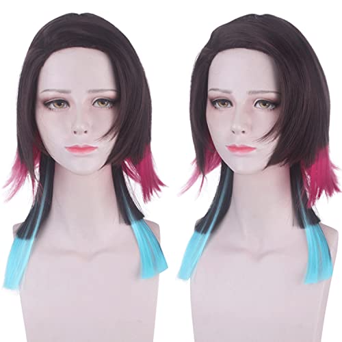 Wig for Props Matching Performance Modeling Cosplay Wig : Blade Nightmare Dream Multilayer Gradient One-Piece von RTGFS