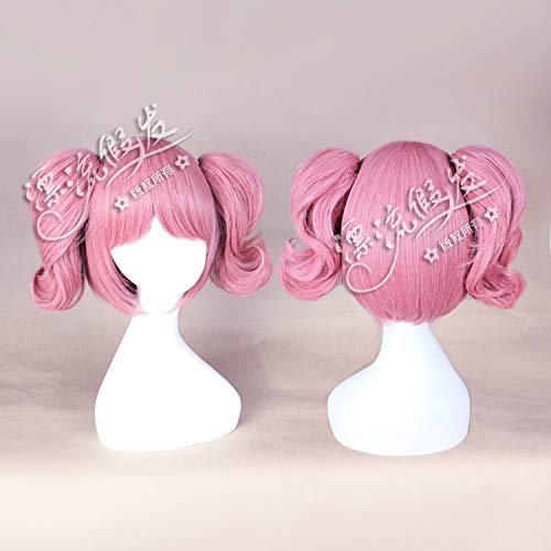 Wig for Props Matching Performance Modeling Cosplay Wig Demon Fox X Servant Ss Skull Palace Song Stay More Anime Wig Smoke Pink von RTGFS