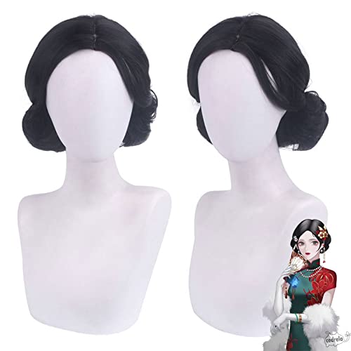 Wig for Props Matching Performance Modeling Cosplay Wig Fifth Personality Red Butterfly Thirteen Niangs Beauty Prajna Chinatown von RTGFS