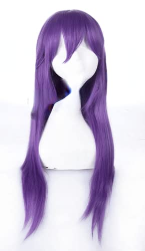 Wig for Props Matching Performance Modeling Cosplay Wig Soul Eater Soul Eater Beja Purple Wig Anime Wig von RTGFS