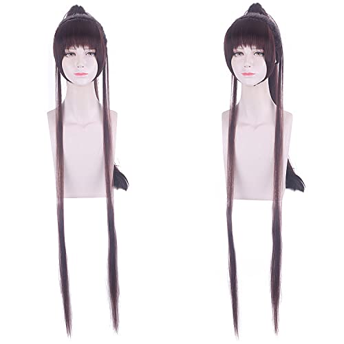 Wig for Props Matching Performance Modeling Douluo Five-Year Covenant Mainland Xiaowu Cos Wig Five Years Ago, Five Years Later, Long Braid, Bold Color: Pl-424 (Tiger Clip After Five Years) von RTGFS