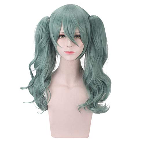 Wig for Props Matching Performance Modeling Hatsune Miku Sand Planet Sand Planet Magic Future Double Ponytail Hatsune Cos Wig von RTGFS