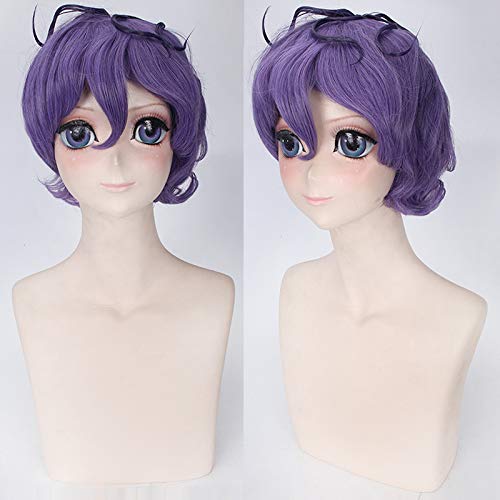 Wig for Props Matching Performance Modeling Ib Horror Museum Garry Curry Micro-Curl Cos Anime Wig 175 von RTGFS