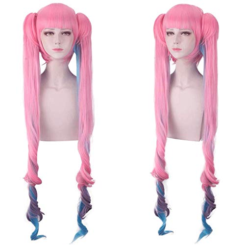 Wig for Props Matching Performance Modeling King Game Glory Angela Cos Wig Mind Hacker Girl Hacker Tiger Clip Wig for Props Matching Performance Modeling King Game Glory Angela Cos Wig Mind Hacker Girl Hacker Tiger Clip von RTGFS