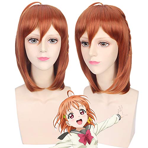 Wig for Props Matching Performance Modeling Lovelive! Sunshine!! Gao Hai Qian Ge Style Cosplay Wig 637 von RTGFS