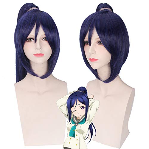 Wig for Props Matching Performance Modeling Lovelive! Sunshine!! Matsuura Konan Cosplay Wig von RTGFS