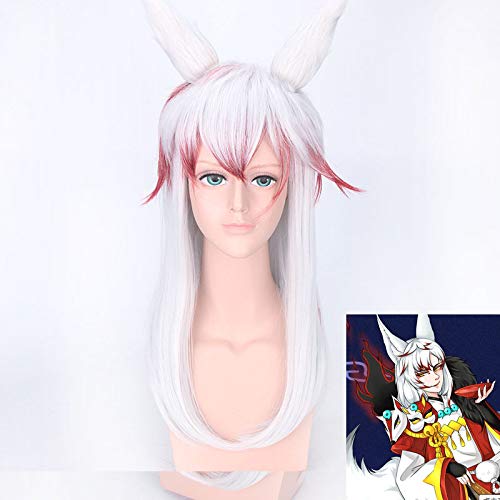 Wig for Props Matching Performance Modeling Netease Onmyoji Demon Fox Skin Elegant Cos Cosplay Wig von RTGFS