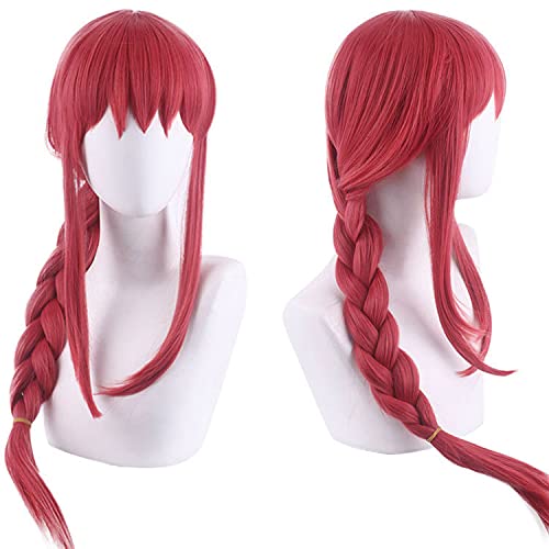 Wig for Wedding Shooting Runway Catwalk Interview Cosplay Fake Power Saw Man Chain Saw Man Macchima Red Twist von RTGFS