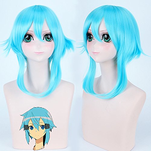 Wig for Wedding Shooting Runway Catwalk Interview Cosplay Wig Asada Shino /Ghost Bullet Ggo Anime Wig von RTGFS