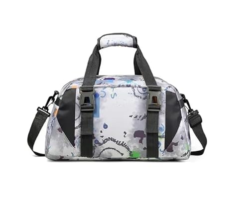 Sport-Turnbeutel für Damen, Yoga-Tasche, Ballett, Tanz, Duffle-Tasche für Mädchen, Übernachtungstaschen für Mädchen, Wochenendtaschen, Graffiti, L, Handgepäckgröße: von RTMYOR