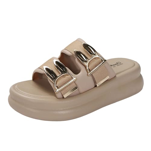 RTPR Damen Sandaletten Sommerschuhe Flatform Sandalen Heiße Sandalen für Damen, Teenager-Hausschuhe für Mädchen, StrandSandalen, Mädchen-Sandalen, Damen-Sandalen, Plateau-Sandalen, Sandalen Damen von RTPR