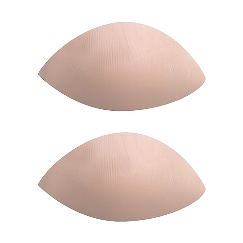 RTRTGS 1 Paar BH Pads Selbstklebende Einsätze Abnehmbare Push Up Brustvergrößerer für Bikini, Beige von RTRTGS
