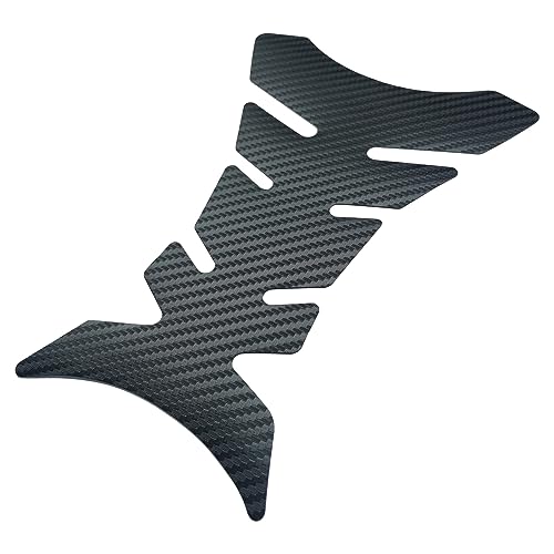RTRTGS Tankpad Motorrad Tankschutz Universell Tankaufkleber Farbe Carbon Motorradzubehör Schutz Tank Aufkleber 20cm x 14cm von RTRTGS