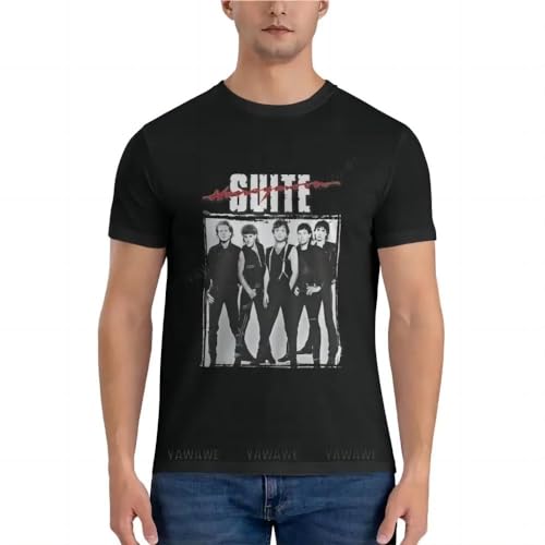 Men-t-Shirt-Honeymoon-Suite-Band-Essential-Essential-T-Shirt-T-Shirt-Short-Black-t-Shirts von RTRTRwtuW