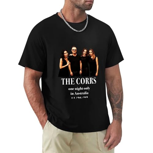 The-CORRS-one-Night-only-T-Shirt-Custom-t-Shirt-tees-Custom-t-Shirts-Mens-Clothing von RTRTRwtuW