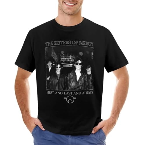 The-Sisters-of-Mercy-First-and-Last-and-Always-T-Shirt-Cute-Tops-t-Shirt-Man von RTRTRwtuW