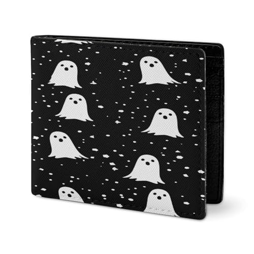 RTSEBVN Niedliche Geldbörse aus Twill-Leder, Kartenhalter, Fashio, Schwarz-Weiß-Stil, bedruckt, kleine Geldbörse, geeignet für tägliche Reisen, Stil, Einheitsgröße, Köperleder-Geldbörse, Stil von RTSEBVN