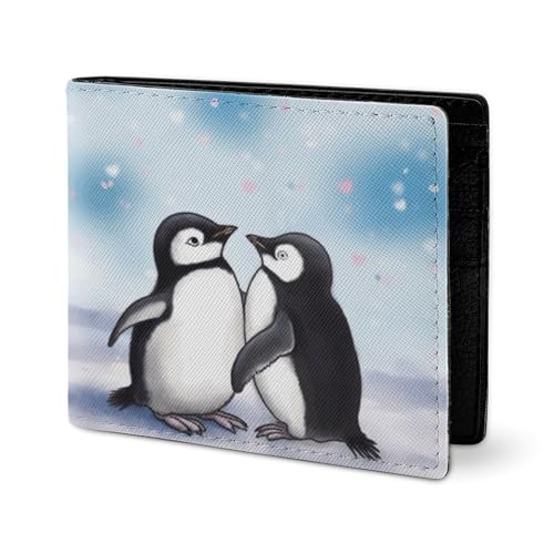 RTSEBVN Niedliche Geldbörse aus Twill-Leder, Kartenhalter, Fashio, niedliche kleine Tiere, bedruckt, kleine Geldbörse, geeignet für tägliche Reisen, Stil, Einheitsgröße, Köperleder-Geldbörse, Stil von RTSEBVN